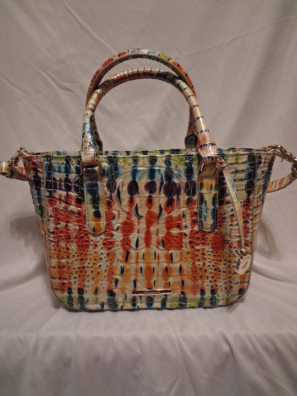 Brahmin Mini Asher In Celebrate Melbourne Limited Edition
